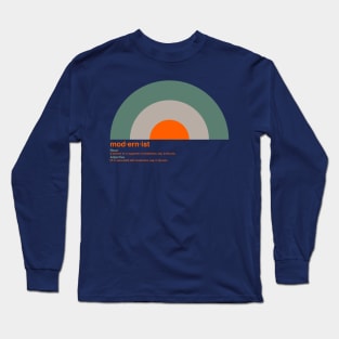 Modernist Target Long Sleeve T-Shirt